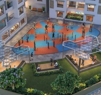 Le Skylark Pune tennis court and sports amenities area